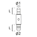 Paralelizador Doble Zinic®Shorty