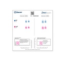 Radigraphic template Zinic® Shorty
